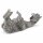 Flaschenhalter Alpaka 10cm 30cm Silber Silberfarben Tiermotiv Weinflasche