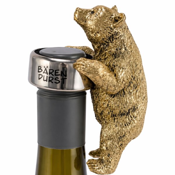 Flaschenring Bär Gold - Bärendurst