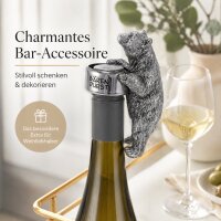 Flaschenring Bär Silber - Bärendurst
