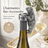Flaschenring Bär Silber - Bärendurst