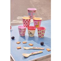Rice Melamin Becher Set Klein Wildlife 6er Set