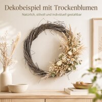Türkranz Weidenkranz Natur 25 x 25 x 3 cm