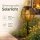 Solarlampe Natur Rund - 17 x 17 x 52 cm