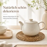 Tischset aus Naturbast Rund - Ø 26 cm