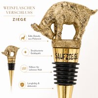 Weinflaschenverschluss Ziege - Gold