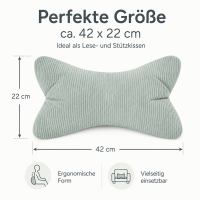 Kissen Leseknochen Inga - Mint