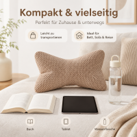 Kissen Leseknochen Comodo - Rose