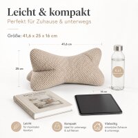 Kissen Leseknochen Comodo - Natur
