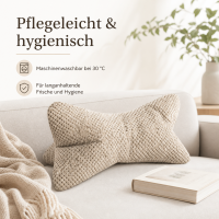 Kissen Leseknochen Comodo - Natur
