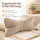 Kissen Leseknochen Comodo - Natur