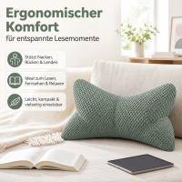Kissen Leseknochen Comodo - Salbei