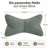 Kissen Leseknochen Comodo - Salbei
