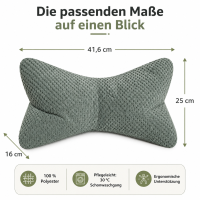 Kissen Leseknochen Comodo - Salbei