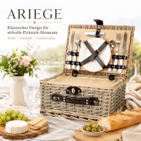 Picknickkorb Ariege - 14 teilig