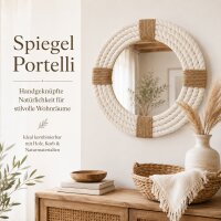 Spiegel Wandspiegel Portelli - Rund