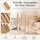 Boltze Home Stabkerze Melia 4er-SET - Beige