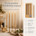 Boltze Home Stabkerze Melia 4er-SET - Beige