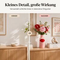 Rice Keramik Vase Kussmund - 10 x 25 cm