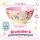 Melamin Kinderschüssel 15cm Rosa Pastellrosa mit Fun-Fair-Print
