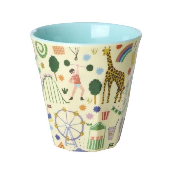 Rice Melamin Becher Medium Mint - Fun Fair Print