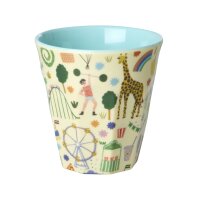 Rice Melamin Becher Medium Mint - Fun Fair Print