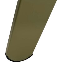 Garten-Beistelltisch Grün/Beige 74x60x35,5cm