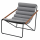 Relax Stuhl Miami - Gartenstuhl mit Polster & Holz