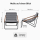 Relax Stuhl Miami - Gartenstuhl mit Polster & Holz