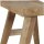 Sitzhocker GRIMSBY – Vielseitiger Teakholz-Hocker mit 4 Beinen