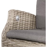 Diningsessel SOHO COMFORT MOUNTAIN – Polyrattan, verstellbar