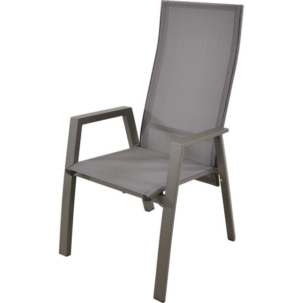 Hochlehner-Stapelsessel AMIR PARDO mit verstellbarer Lehne