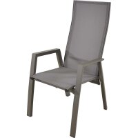 Hochlehner-Stapelsessel AMIR PARDO mit verstellbarer Lehne