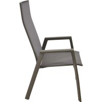 Hochlehner-Stapelsessel AMIR PARDO mit verstellbarer Lehne