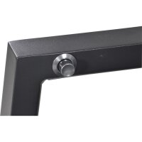 Hochlehner-Stapelsessel AMIR NEGRO mit verstellbarer Rückenlehne