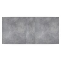 Ausziehbarer Tisch Lagos Anthrazit 200/260 x 96 cm