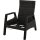 Loungesessel TREVISO FORTE – verstellbarer Gartensessel in Grau