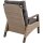 Loungesessel TREVISO MOUNTAIN – verstellbarer Gartensessel in Taupe