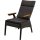 Diningsessel TREVISO MOUNTAIN – verstellbarer Polyrattan Gartensessel