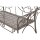 Gartenbank ADORABLE VIVA LA VIDA – Vintage Metallbank grau