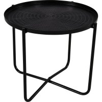 Beistelltisch BLACK rund Ø40,5 cm Metalltisch...
