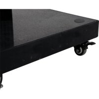 Schirmständer 60kg aus Granit – Fahrbarer Standfuß für sicheren Halt