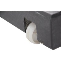 Schirmständer 40kg Granit schwarz mit Teleskophebel