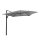Ampelschirm VIRGO UP GREY 3x3m – Hochwertiger Sonnenschutz in edlem Grau