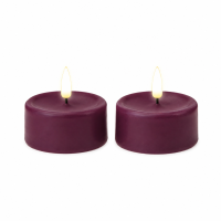 LED Teelichter Violet 2er-SET