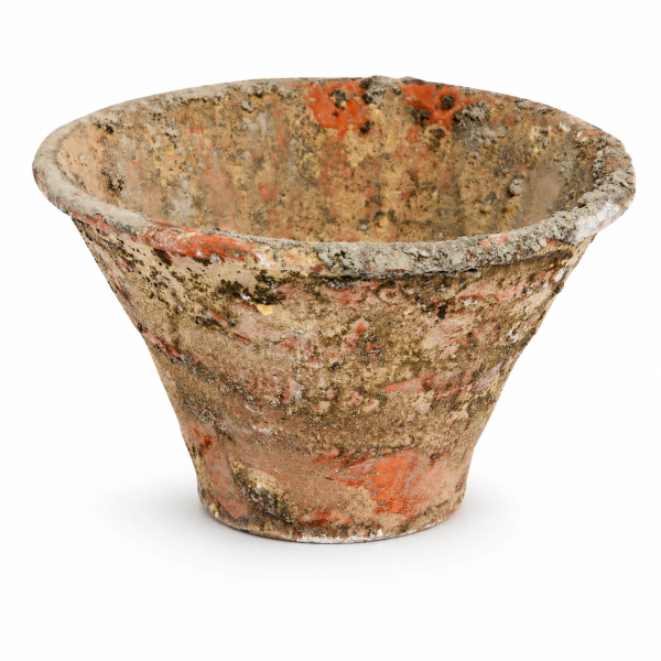 Harztopf in verwitterter Steinoptik – Dekorativer Pflanztopf für Innen & Außen