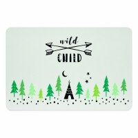 Frühstücksbrettchen aus Resopal - Wild Child