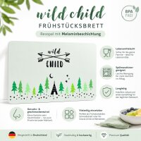 Frühstücksbrettchen aus Resopal - Wild Child