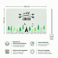 Frühstücksbrettchen aus Resopal - Wild Child