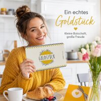 Frühstücksbrettchen aus Resopal - Goldstück