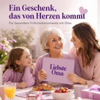 Frühstücksbrettchen aus Resopal - Liebste Oma
